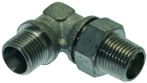 Г-ОБРАЗНОЕ СОЕДИНЕНИЕ Ø 1/8"M-1/8"M С ОБЖИМНЫМ КОЛЬЦОМ