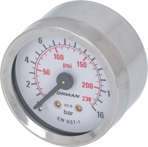 5127888. МАНОМЕТР НАСОСА Ø 41 MM 0÷16 BA