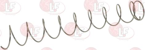 1719024. ЛЕВОСТОРОННЯЯ НАПРАВЛЯЮЩАЯ ХРОМИРОВАННАЯ СПИРАЛЬ Ø 70 ММ P54