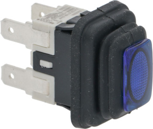 БЕЛЫЙ ДВУПОЛЮСНЫЙ ПЕРЕКЛЮЧАТЕЛЬ 16А 250В