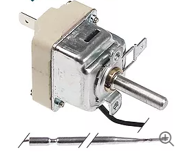 ТЕРМОСТАТ T.МАКС. 287°C 1-ПОЛЮСНЫЙ