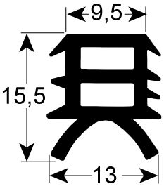 УПЛОТНИТЕЛЬ 3 СТОРОН FAGOR 12049352