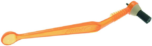 1384012. ЩЕТКА ДЛЯ ЧИСТКИ СЕТОЧКИ, ОРАНЖЕВАЯ