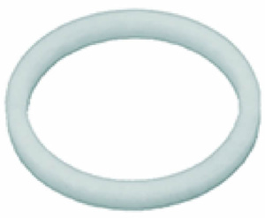 ПЛОСКАЯ ПРОКЛАДКА Ø 12X10X1 ММ ИЗ ФТОРОПЛАСТА