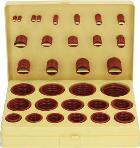 НАБОР УПЛОТНИТЕЛЬНЫХ КОЛЕЦ 386 ШТ СИЛИКОН