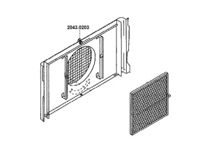 ДЕФЛЕКТОР ВОЗДУШНЫЙ RATIONAL 2043.0203