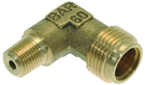 ФИТИНГ Г-ОБРАЗНЫЙ Ø 3/8"M-1/8"M