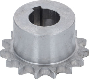 ЗУБЧАТОЕ КОЛЕСО 3/8"X7/32" Z=15 ВНУТРЕННИЙ ДИАМЕТР Ø 17ММ