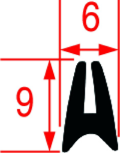 УПЛОТНИТЕЛЬ СТЕКЛА ПЕЧИ 2700 ММ