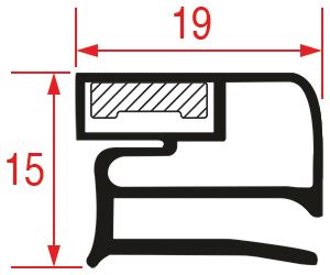 УПЛОТНИТЕЛЬ 455Х110ММ