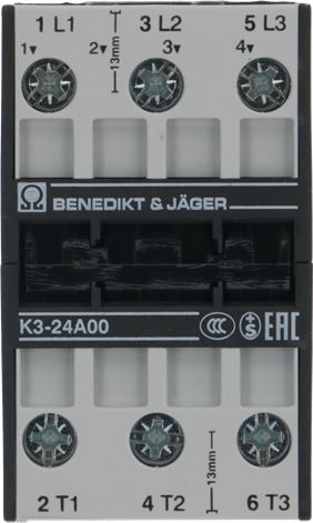 40L0355. КОНТАКТОР BENEDIKT/JAGER K3-24A00 230