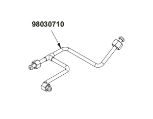 ТРУБКА БОЙЛЕРА ВПУСКНАЯ APPIA 2-3 ГР. NUOVA SIMONELLI 98030710