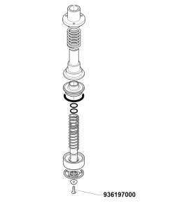 ВИНТ M4X14 НЕРЖАВЕЮЩАЯ СТАЛЬ CIMBALI 936197000