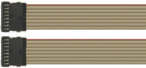 КАБЕЛЬ ЛЕНТОЧНЫЙ 8 ПОЛОС 900 ММ