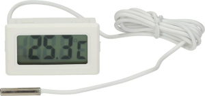 ЦИФРОВОЙ ТЕРМОМЕТР -50+70°C БЕЛЫЙ