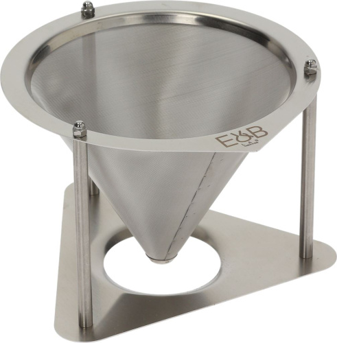 1235097. КОФЕ КАПЕЛЬНИЦА INOX E&B LAB 1-4 ЧАШКИ