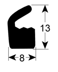 УПЛОТНИТЕЛЬ КРЫШКИ 8X13 ММ HENKELMAN 0320210