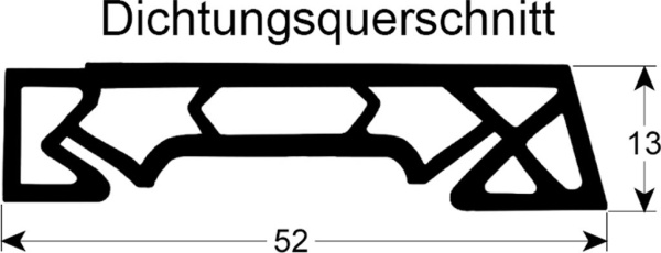 WB522467. HORIZONTAL SEAL DOOR V1 20.10 P3 CONVOTHERM 7011009
