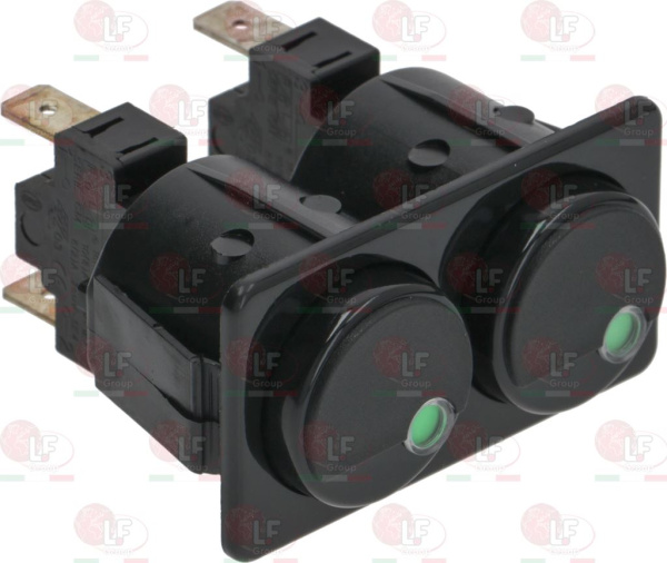 3319380. СДВОЕННЫЙ ОДНОПОЛЮСНЫЙ ПЕРЕКЛЮЧАТЕЛЬ, 16А, 250В