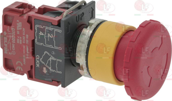 9319045. КРАСНАЯ АВАРИЙНАЯ КНОПКА НО