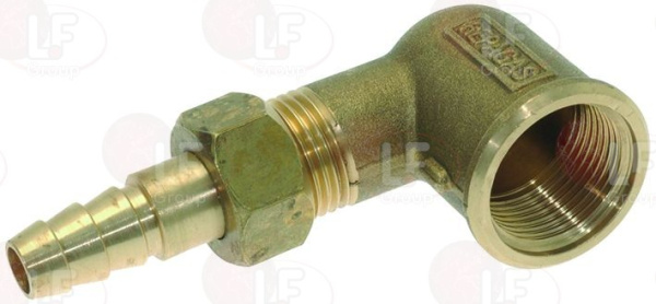 3349086. КОЛЕНЧАТЫЙ КОНЦЕВОЙ ФИТИНГ ДЛЯ ШЛАНГА