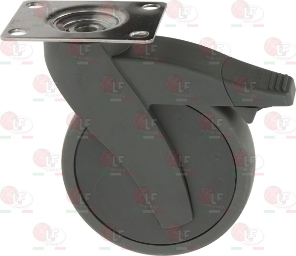 3346214. ДИСКОВОЕ ПОВОРОТНОЕ КОЛЕСО С ТОРМОЗОМ