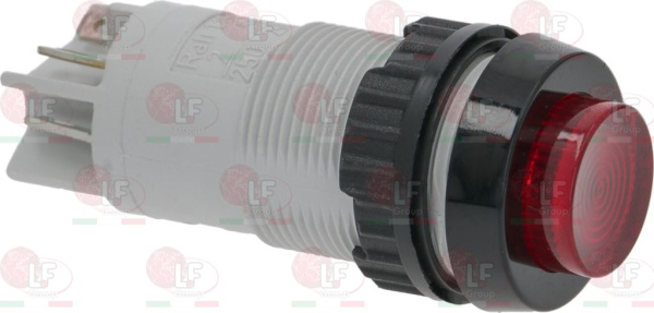 9014060. КРАСНАЯ ДВУПОЛЮСНАЯ КНОПКА 2А 250В