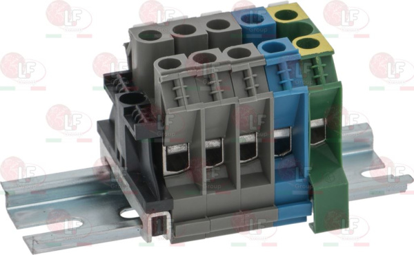 40F0112. КЛЕММНАЯ КОЛОДКА 5 ПОЛ. НА РЕЙКЕ  110 MM ELECTROLUX PROFESSIONAL 0005203400