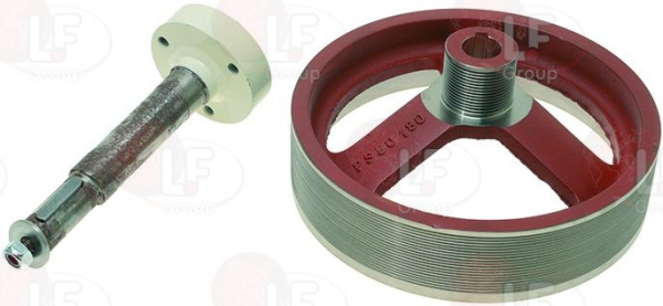 40D2603. ASSIEME PULEGGIA / ALBERO