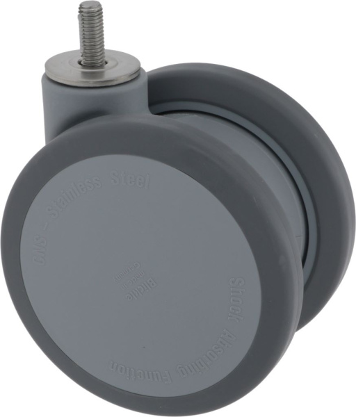 5033117. КОЛЕСО ПОВОРОТНОЕ БЕЗ ТОРМОЗА Ø125ММ (КОМПЛЕКТ 2ШТ) RATIONAL 87.01.933S