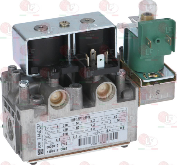 3526140. КЛАПАН 836 TANDEM Ø 1/2"FF ELECTROLUX PROFESSIONAL 0022153200